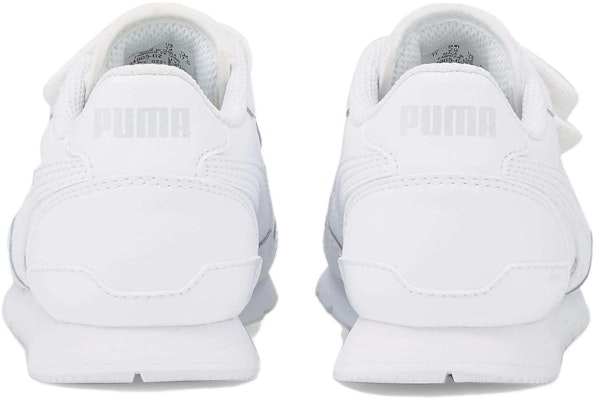 (Grade School) Puma ST Runner v3 Leather Little Kid 'Triple White' 384905-02 Shop (Grade School) Puma ST Runner v3 Leather Little Kid 'Triple White' 384905-02