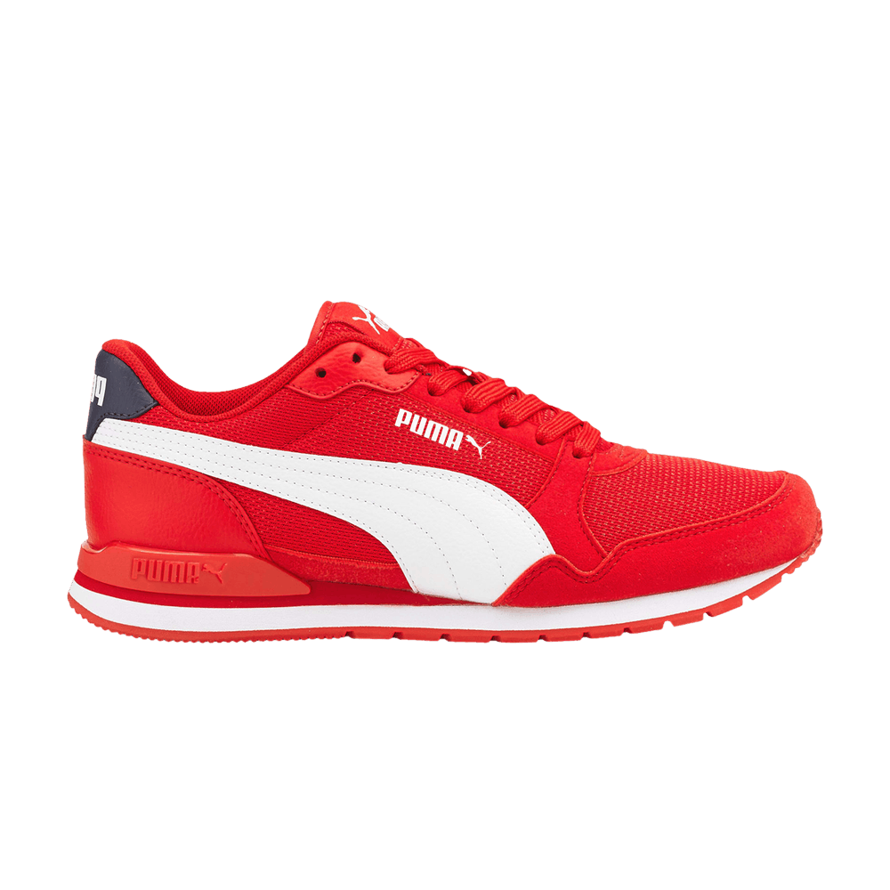 (Grade School) Puma ST Runner v3 Mesh 'High Risk Red' 385510-04