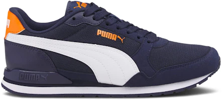 (Grade School) Puma ST Runner v3 Mesh 'Peacoat Vibrant Orange' 385510-02 (Grade School) Puma ST Runner v3 Mesh 'Peacoat Vibrant Orange' 385510-02