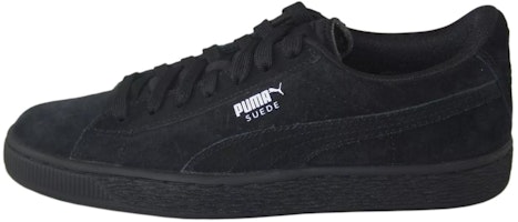 (Grade School) Puma Suede 'Classic Black' 355110-52