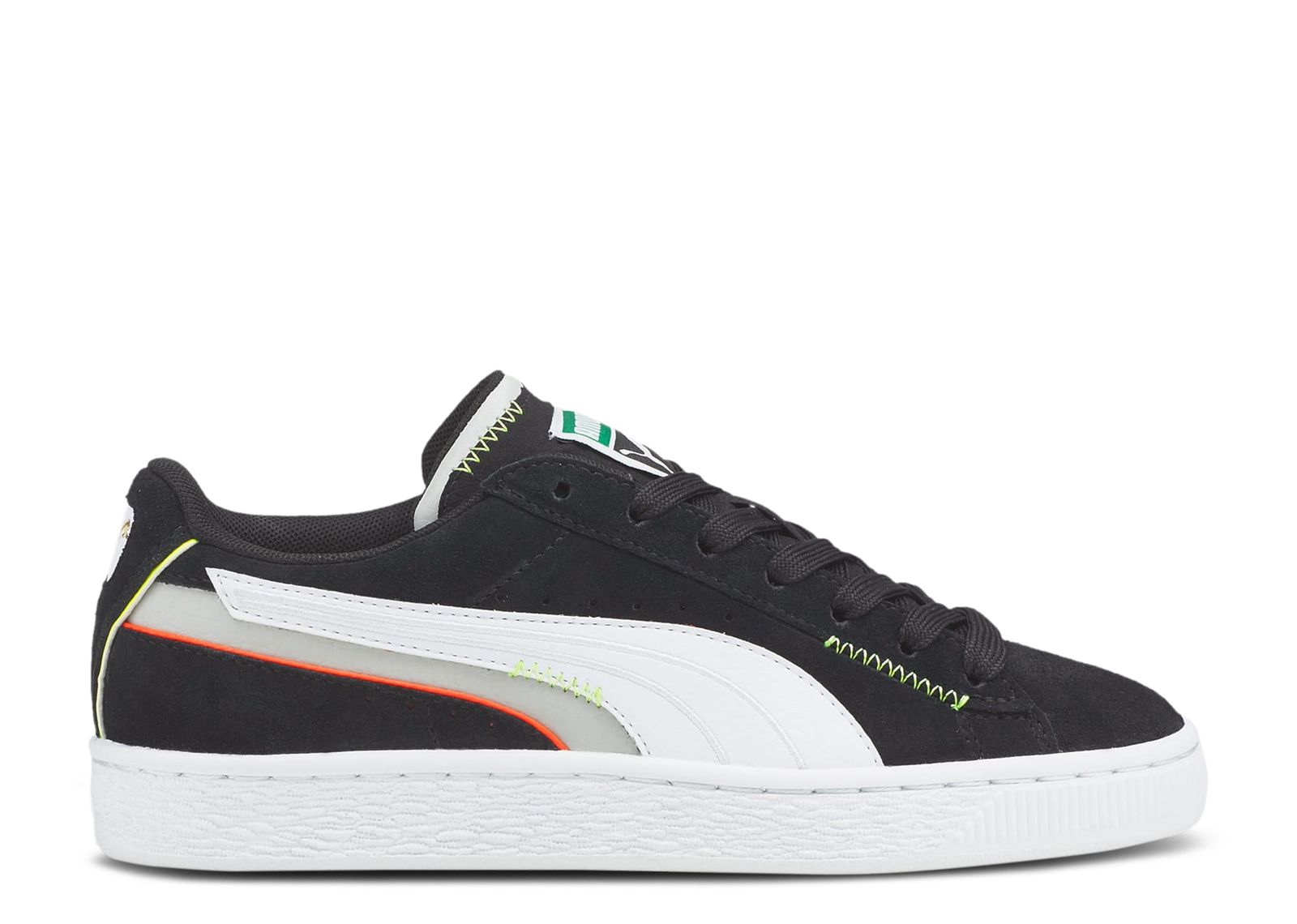 Buy (Grade School) Puma Suede 'Displaced - Black Harbor Mist' 384496-03