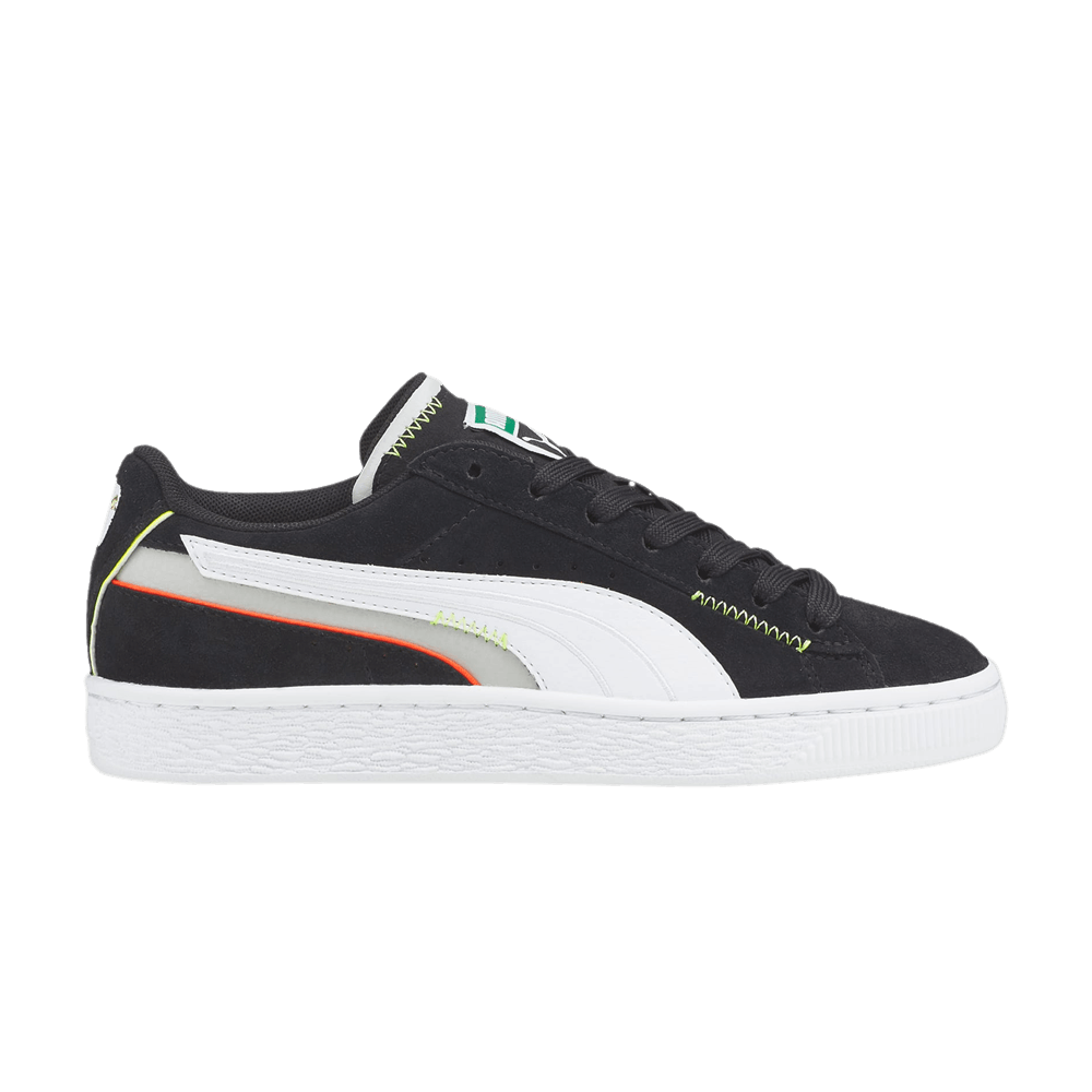 (Grade School) Puma Suede 'Displaced - Black Harbor Mist' 384496-03