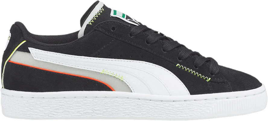 (小童款) Puma Suede '错位-黑色港湾雾' 384496-03 Buy (小童款) Puma Suede '错位-黑色港湾雾' 384496-03