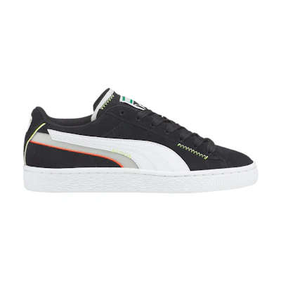 (GS) Puma Suede 'Displaced - Black Harbor Mist'