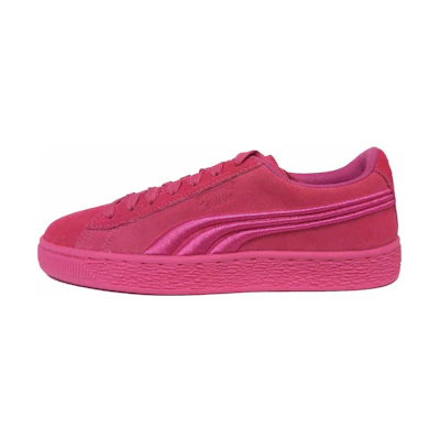 (GS) Puma Suede Classic Badge 'Shocking Pink'
