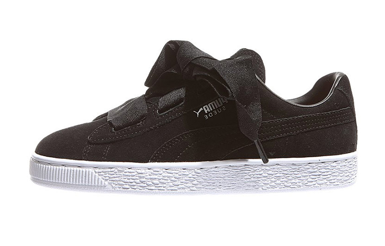 Buy （小學生）Puma 麂皮鞋 心形"情人節 - 黑色" 365135-02