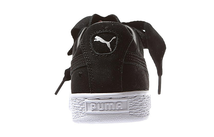 Shop （小學生）Puma 麂皮鞋 心形"情人節 - 黑色" 365135-02