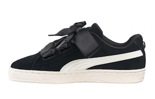 (Grade School) Puma Suede Heart Jewel 'Black White' 365138-03 (Grade School) Puma Suede Heart Jewel 'Black White' 365138-03