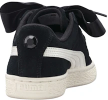 Lookbook (小學)Puma Suede Heart Jewel '黑白' 365138-03