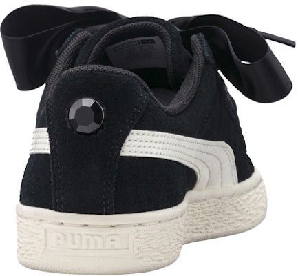 (Grade School) Puma Suede Heart Jewel 'Black White' 365138-03 Lookbook (Grade School) Puma Suede Heart Jewel 'Black White' 365138-03