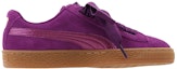 Order (Kanak-Kanak) Puma Suede Heart SNK 'Ungu Gelap' 364918-01