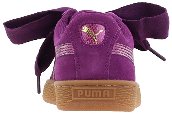 (Grade School) Puma Suede Heart SNK 'Dark Purple' 364918-01 Shop (Grade School) Puma Suede Heart SNK 'Dark Purple' 364918-01