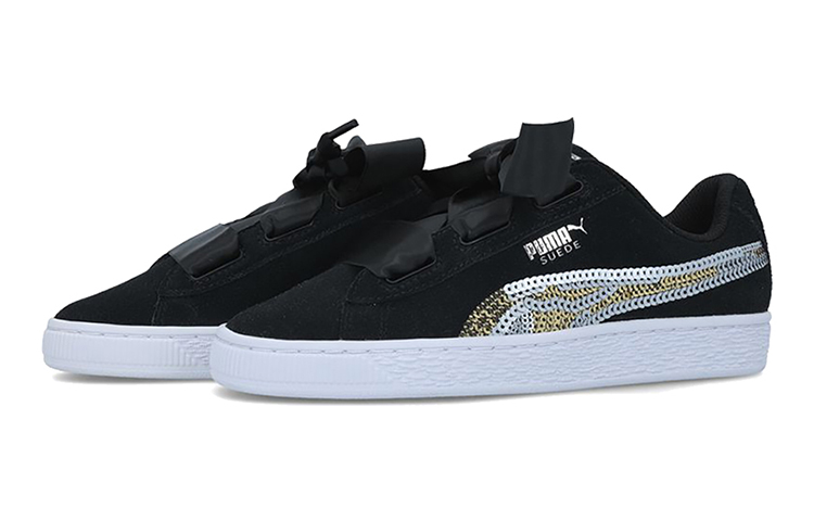 Lookbook (Kleine Maat) Puma Suede Heart Trailblazer SQN ''Zwart'' 368953-02