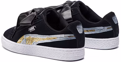 Shop (兒童)Puma Suede Heart Trailblazer SQN '黑色' 368953-02