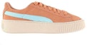 Lookbook (Kanak-Kanak) Puma Suede Platform 'Snake - Dusty Coral' 363906-09