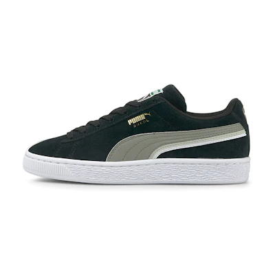 (GS) Puma Suede Triplex 'Black Steel Grey'