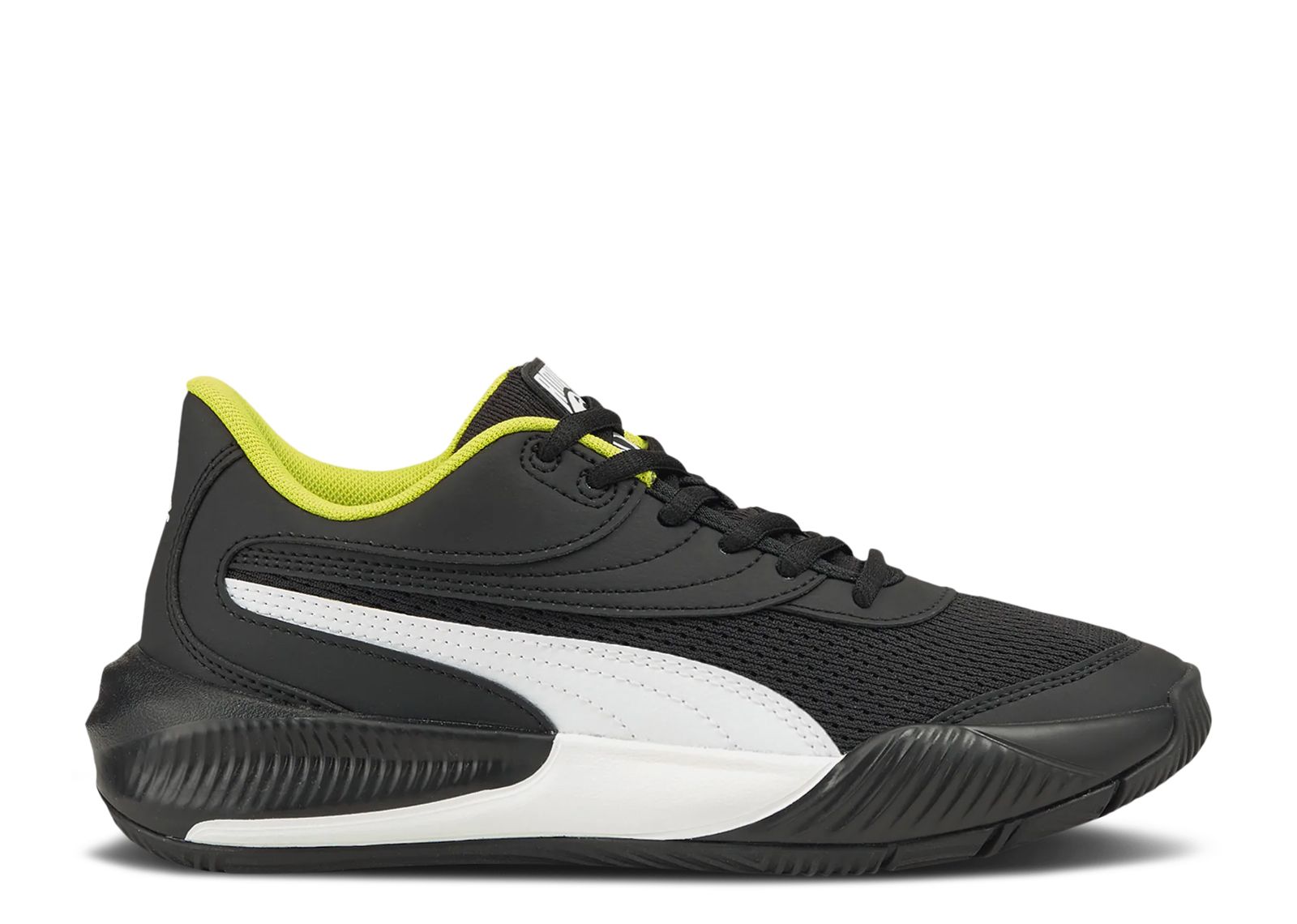 (Grade School) Puma Triple Basketball 'Black White' 195218-08
