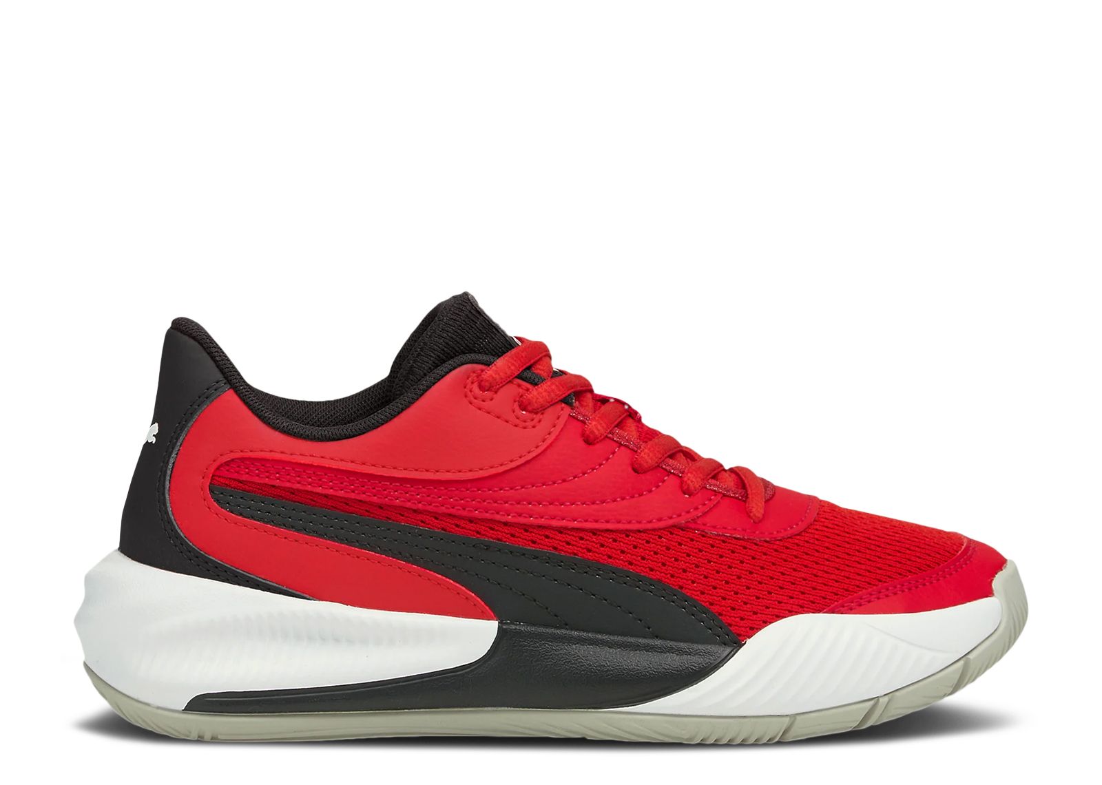(Grade School) Puma Triple Basketball 'High Risk Red Black' 195218-04