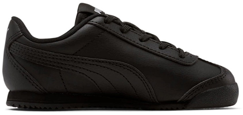 (Grade School) Puma Turino Leather 'Triple Black' 368596-02 Order (Grade School) Puma Turino Leather 'Triple Black' 368596-02