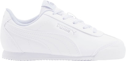 (Grade School) Puma Turino Leather 'Triple White' 368596-01 (Grade School) Puma Turino Leather 'Triple White' 368596-01