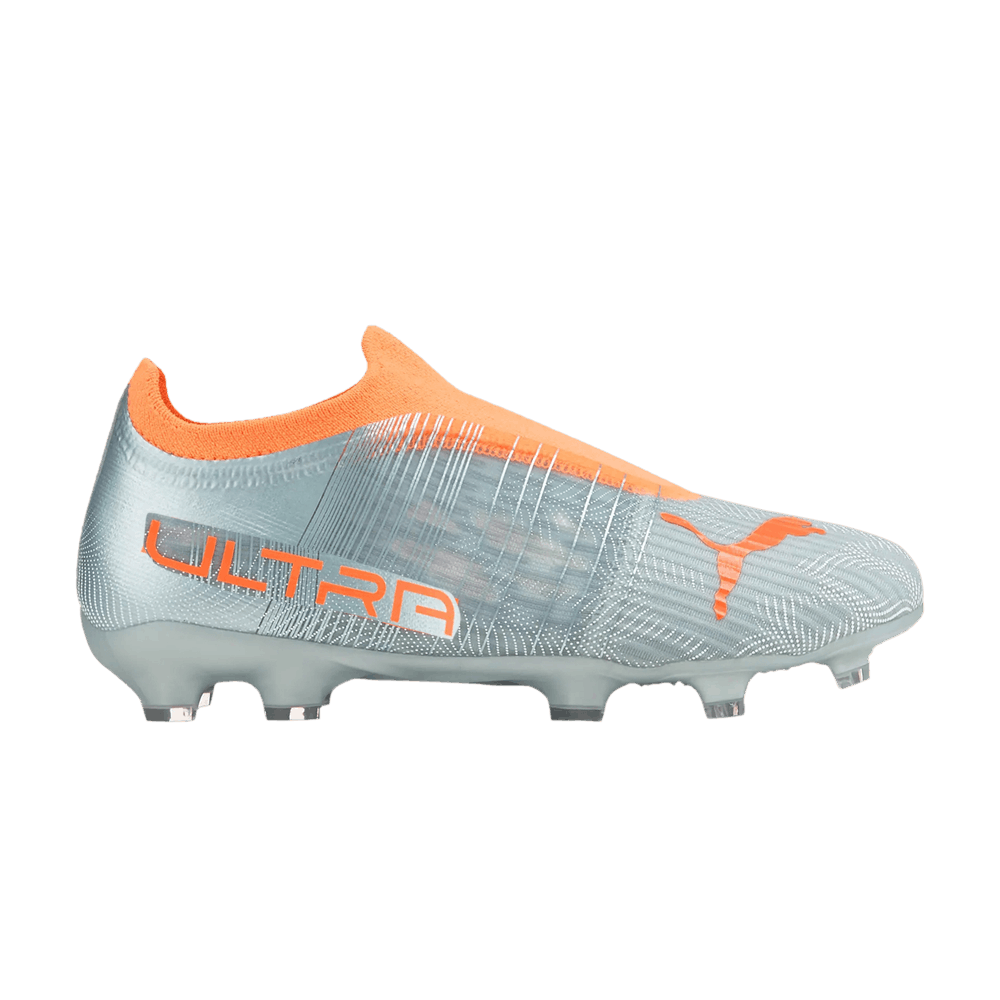 (Grade School) Puma Ultra 3.4 FG AG 'Diamond Silver Neon Citrus' 106738-01