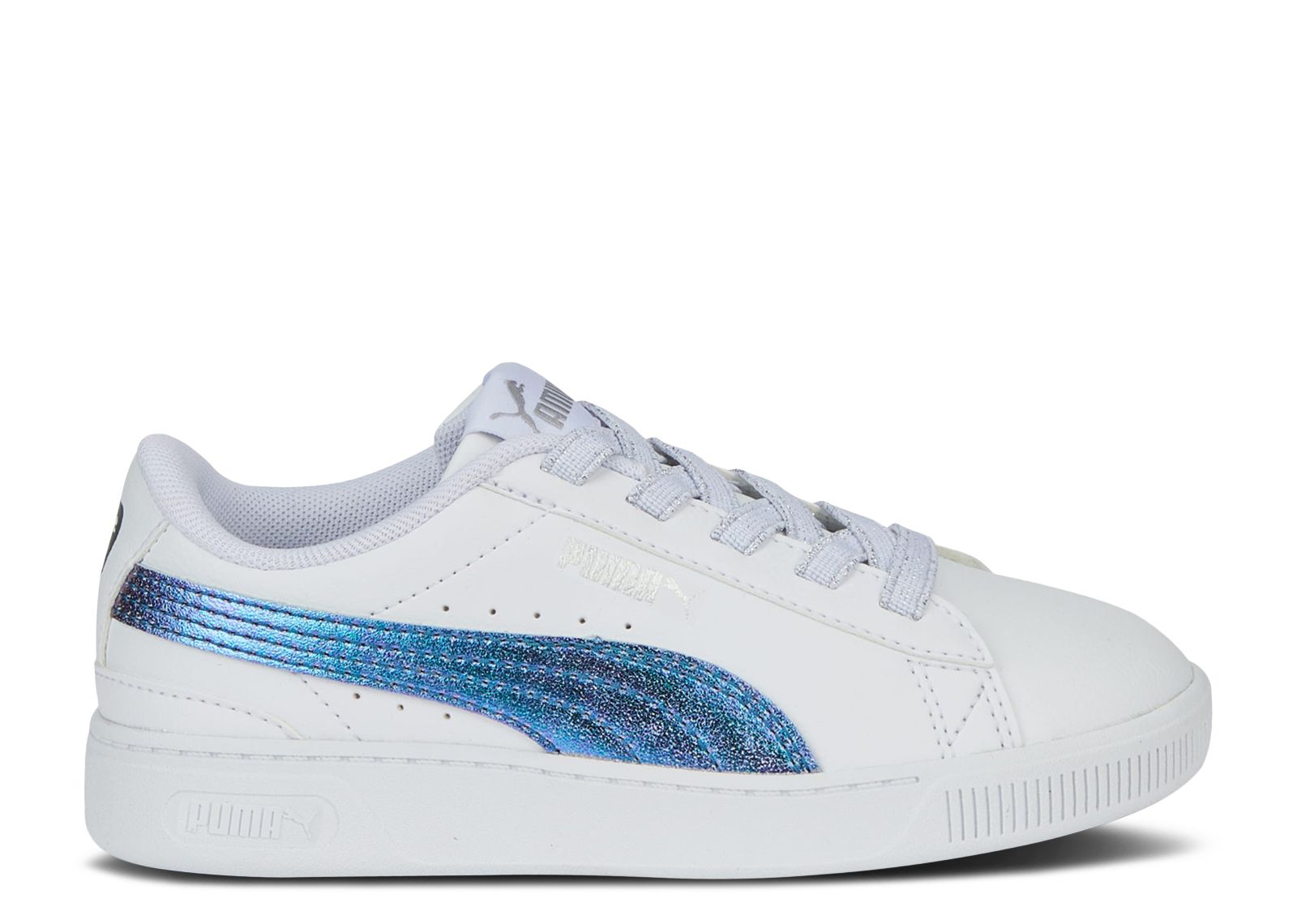(Grade School) Puma Vikky V3 Little Kid 'Bioluminescence - White' 387614-02