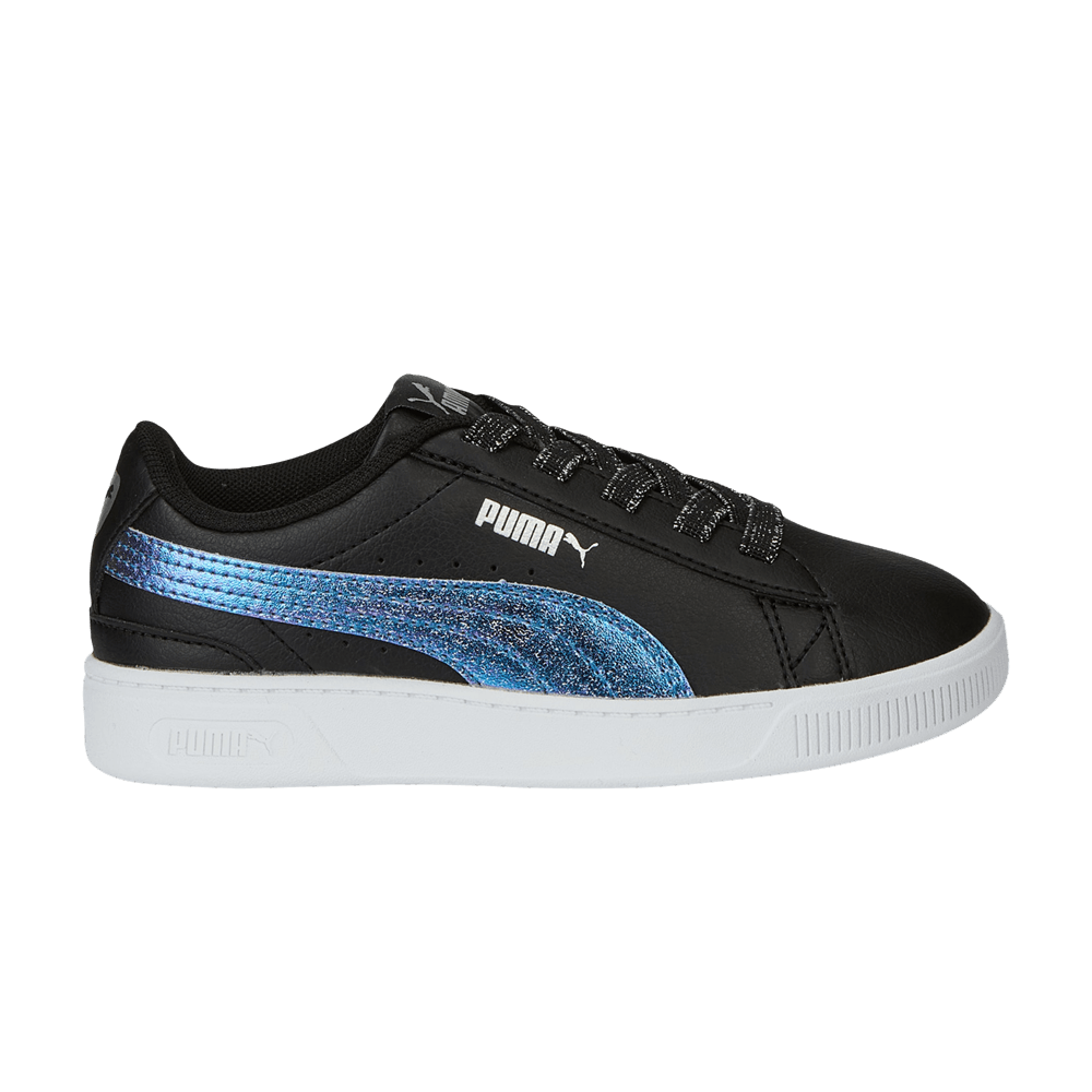 (Grade School) Puma Vikky V3 Little Kid 'Bioluminescence - Black' 387614-01