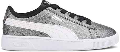 (Grade School) Puma Vikky V3 Little Kid 'Glitz - Black Silver' 384702-01 (Grade School) Puma Vikky V3 Little Kid 'Glitz - Black Silver' 384702-01