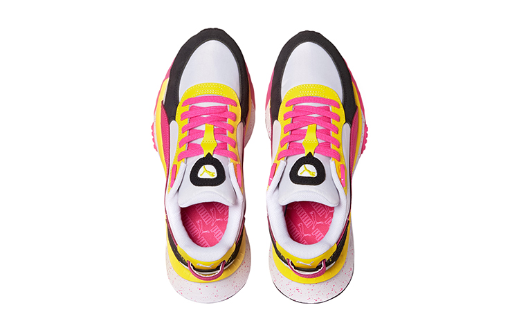 Lookbook (Kanak-Kanak) Puma Wild Rider 'Rollin' - Pink Glow Kuning' 384442-01