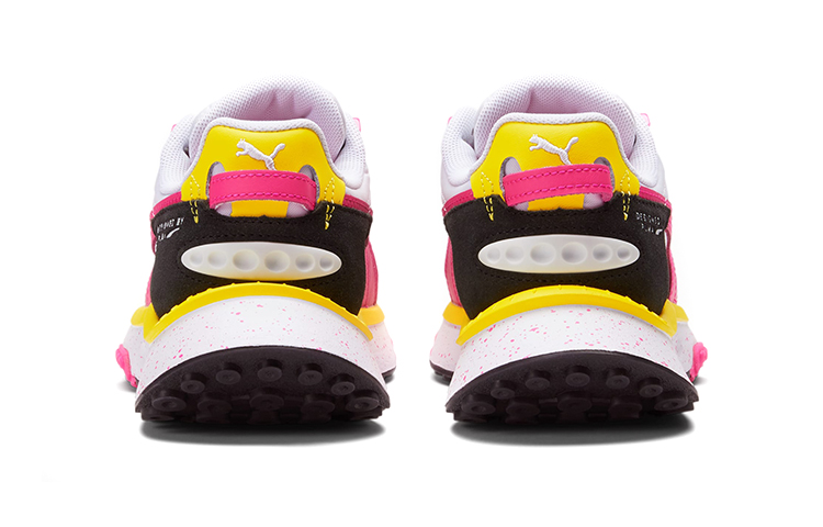 Shop (Kanak-Kanak) Puma Wild Rider 'Rollin' - Pink Glow Kuning' 384442-01