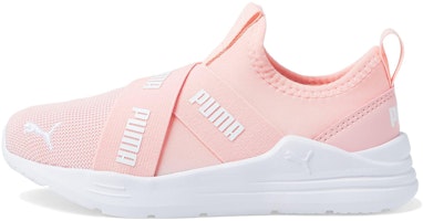(Grade School) Puma Wired Run Slip-On Big Kid 'Almond Blossom White' 381993-07 (Grade School) Puma Wired Run Slip-On Big Kid 'Almond Blossom White' 381993-07