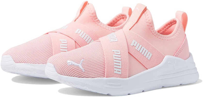 (Grade School) Puma Wired Run Slip-On Big Kid 'Almond Blossom White' 381993-07 Lookbook (Grade School) Puma Wired Run Slip-On Big Kid 'Almond Blossom White' 381993-07