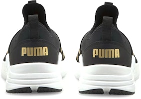 (Kanak-Kanak Sekolah) Puma Wired Run Slip-On Big Kid 'Hitam Emas Pasukan' 381993-02 Shop (Kanak-Kanak Sekolah) Puma Wired Run Slip-On Big Kid 'Hitam Emas Pasukan' 381993-02