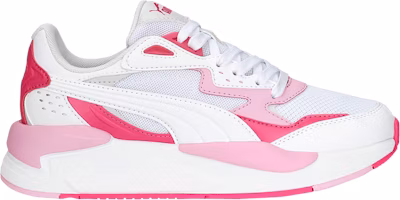 (Grade School) Puma X-Ray Speed 'White Glowing Pink' 384898-10 (Grade School) Puma X-Ray Speed 'White Glowing Pink' 384898-10