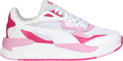 (Grade School) Puma X-Ray Speed 'White Glowing Pink' 384898-10 (Grade School) Puma X-Ray Speed 'White Glowing Pink' 384898-10