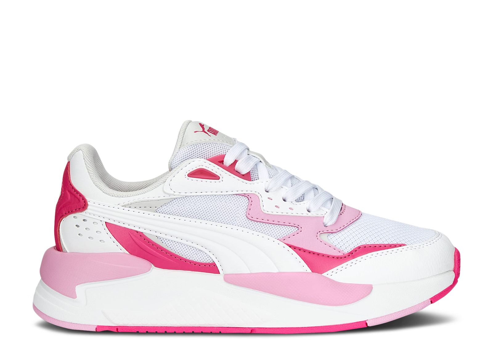 Buy (Grade School) Puma X-Ray Speed 'White Glowing Pink' 384898-10