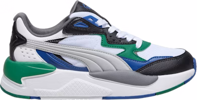 (Grade School) Puma X-Ray Speed Big Kid 'Black Grey Green' 384898-14 (Grade School) Puma X-Ray Speed Big Kid 'Black Grey Green' 384898-14