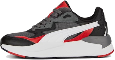 (Grade School) Puma X-Ray Speed Big Kid 'Cool Dark Grey Red' 384898-13 (Grade School) Puma X-Ray Speed Big Kid 'Cool Dark Grey Red' 384898-13