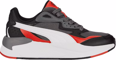 (Grade School) Puma X-Ray Speed Big Kid 'Cool Dark Grey Red' 384898-13 (Grade School) Puma X-Ray Speed Big Kid 'Cool Dark Grey Red' 384898-13