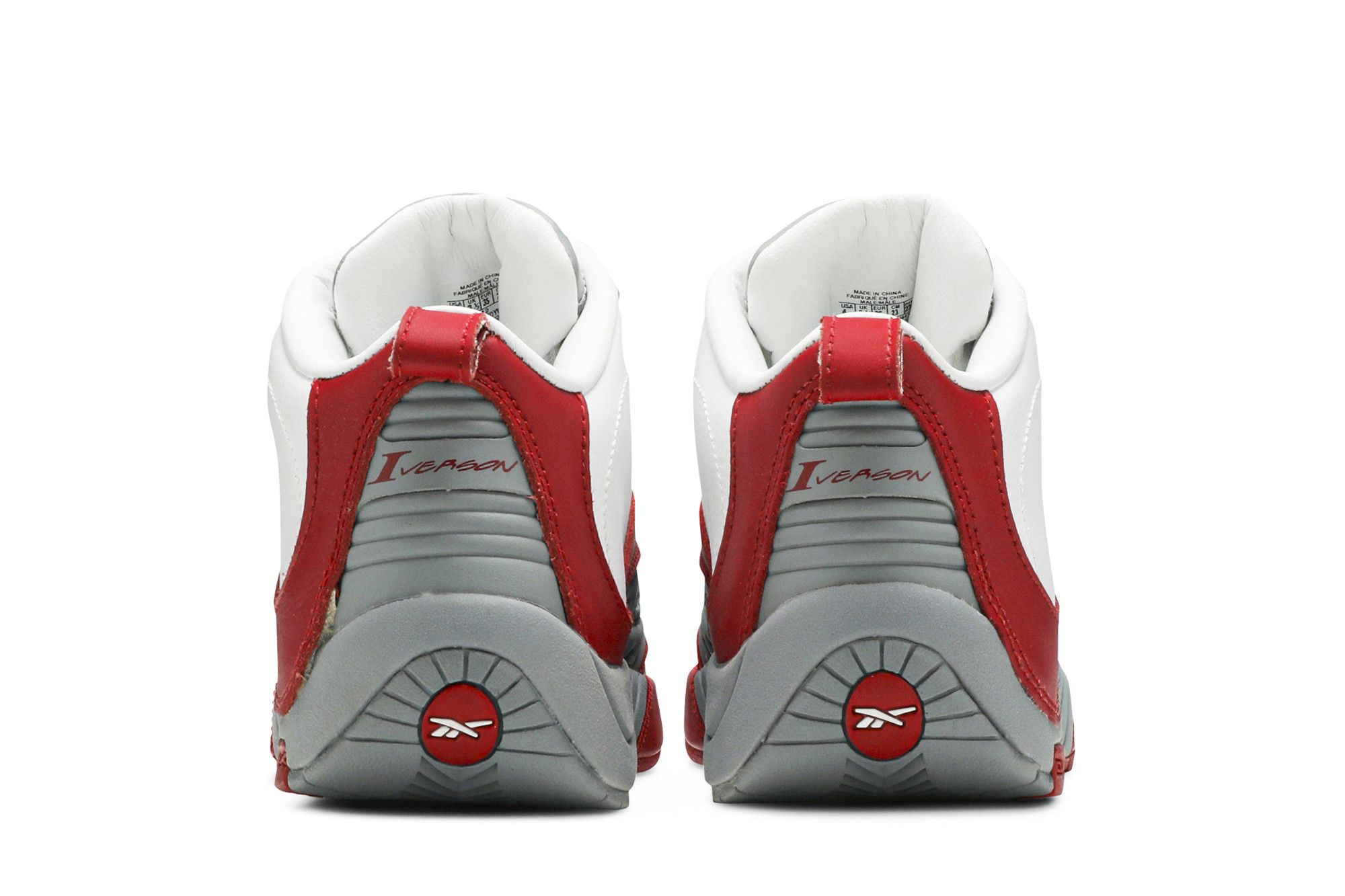 Details for (Reebok Junior) Answer 4 ''Blanc Rouge'' V44576