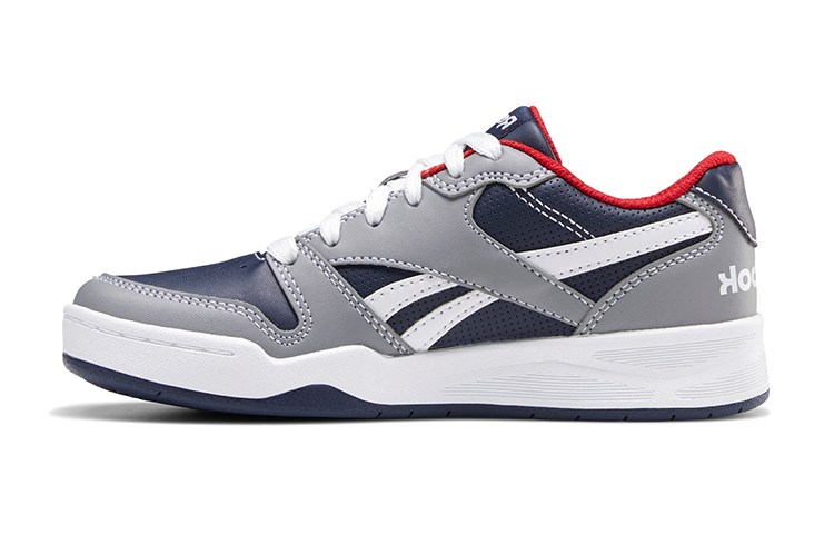(Grade School) Reebok BB4500 Court Low 'Grey Vector Navy' FY5141