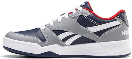 (Grade School) Reebok BB4500 Court Low 'Grey Vector Navy' FY5141 (Grade School) Reebok BB4500 Court Low 'Grey Vector Navy' FY5141