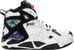 (Grade School) Reebok Blacktop Battleground 'White' V60535 (Grade School) Reebok Blacktop Battleground 'White' V60535
