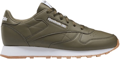 (Grade School) Reebok Classic Leather 'Army Green' HQ3891 (Grade School) Reebok Classic Leather 'Army Green' HQ3891