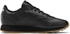 (Kanak-kanak) Reebok Classic Leather 'Hitam Getah' GZ6093