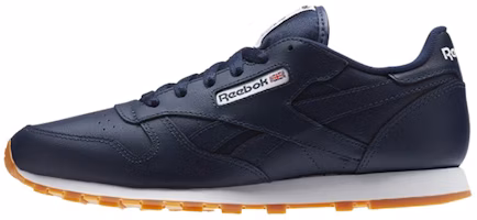 (Grade School) Reebok Classic Leather 'Collegiate Navy' AR1312 (Grade School) Reebok Classic Leather 'Collegiate Navy' AR1312