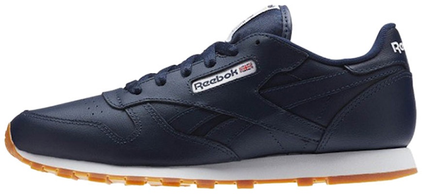 (Grade School) Reebok Classic Leather 'Collegiate Navy' AR1312 Buy (Grade School) Reebok Classic Leather 'Collegiate Navy' AR1312