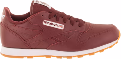 (Grade School) Reebok Classic Leather 'Merlot' CN1278 (Grade School) Reebok Classic Leather 'Merlot' CN1278