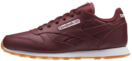 (Grade School) Reebok Classic Leather 'Merlot' CN1278 (Grade School) Reebok Classic Leather 'Merlot' CN1278