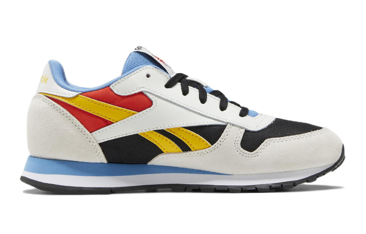 (GS) Reebok Classic Leather 'Pure Grey Always Yellow' 圖 2